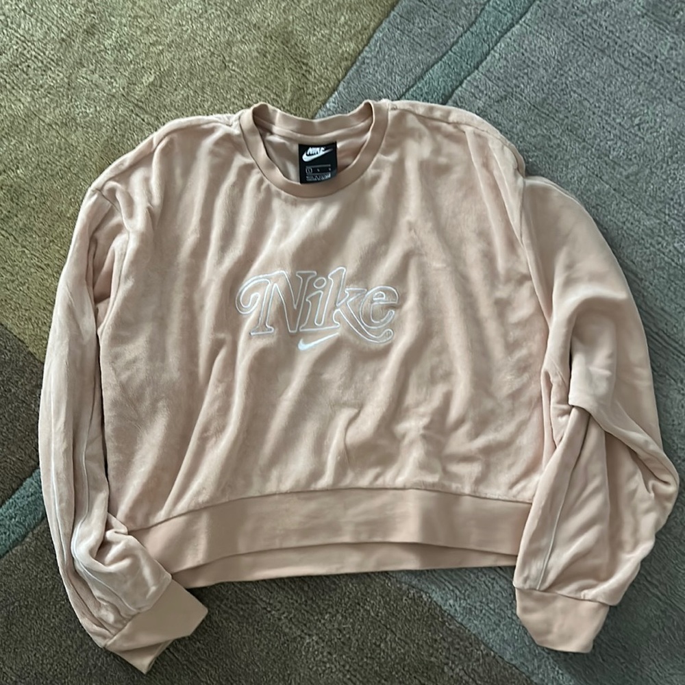 Nike retro terry cropped sweater